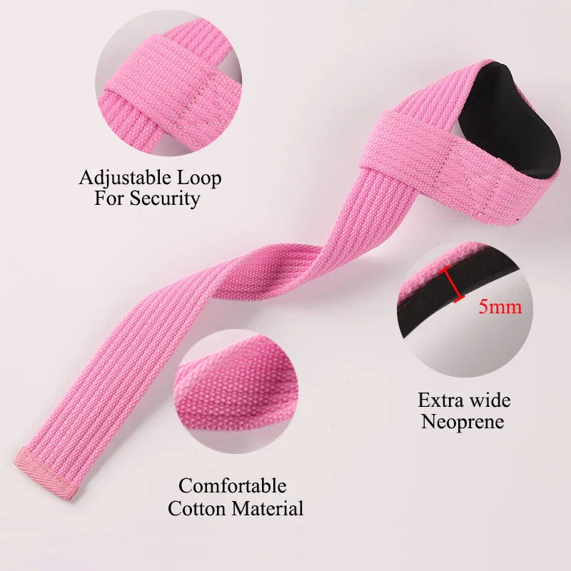 Power Grip Gym Straps